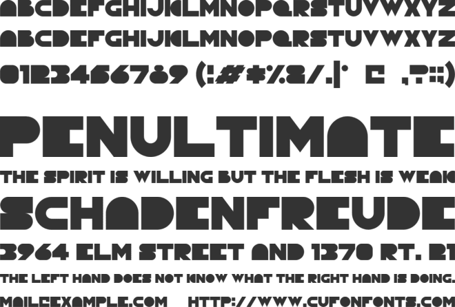 BOX Comic Display font preview