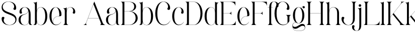 Saber font download