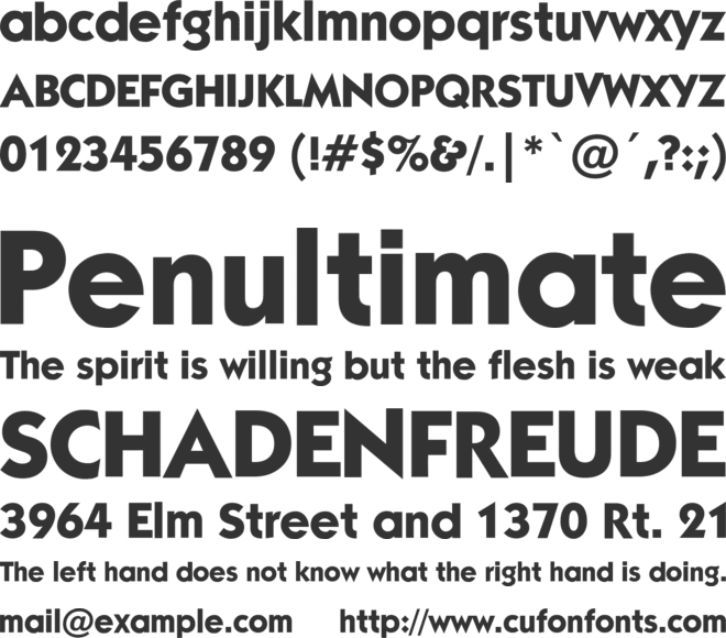 Simetra Sans font preview