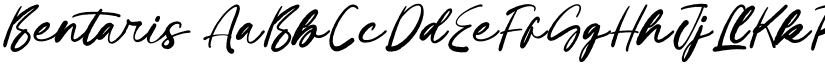 Bentaris font