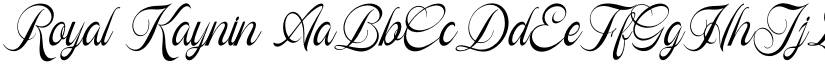 Royal Kaynin font download