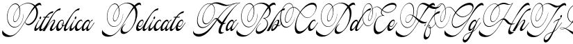 Pitholica Delicate font