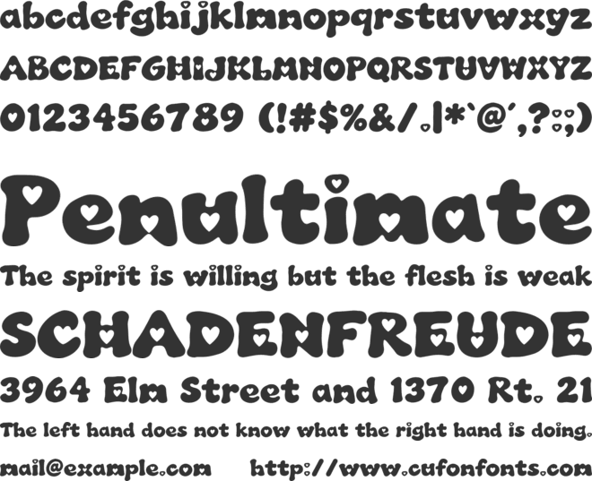 Koolavie Personal Use Only font preview
