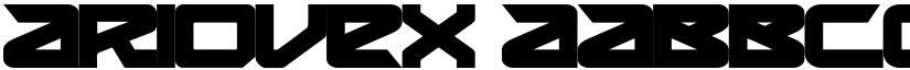 Ariovex font