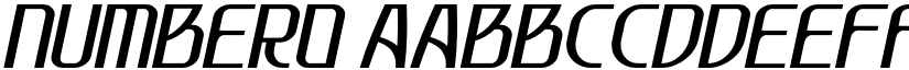 Numbero font download