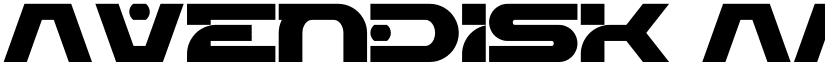 Avendisk font download