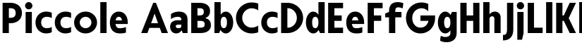 Piccole font