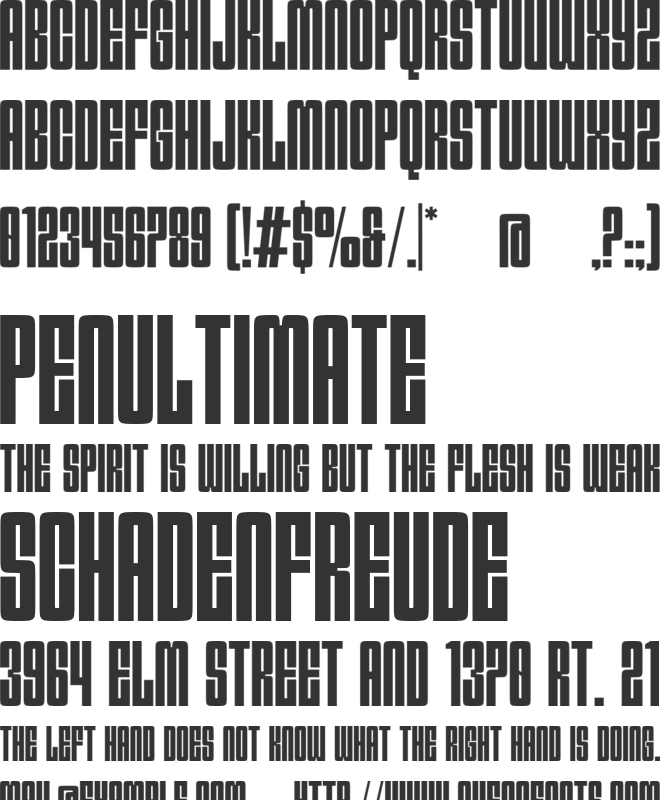 Brandear font preview