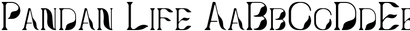 Pandan Life font download