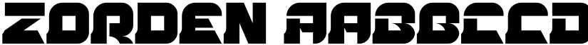 Zorden font download