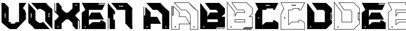 VOXEN font download