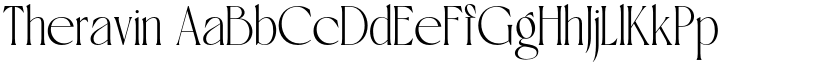 Theravin font download