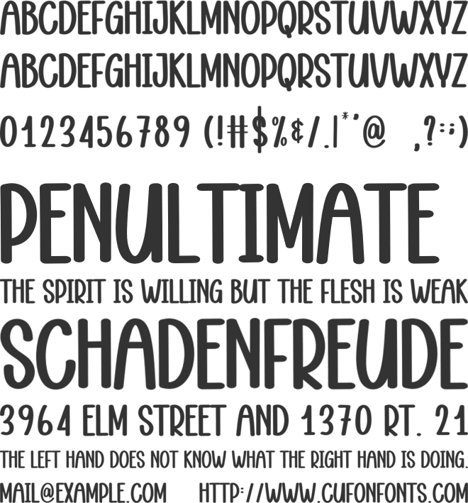 Daddy Farmhouse font preview
