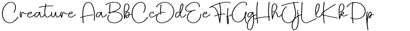 Creature font download