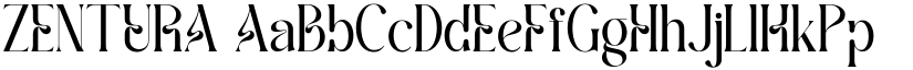 ZENTURA font download