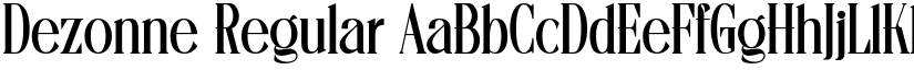 Dezonne font download