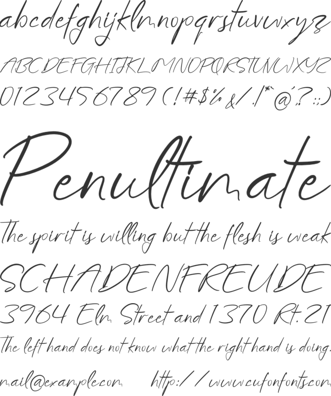Mockings Jarmet font preview