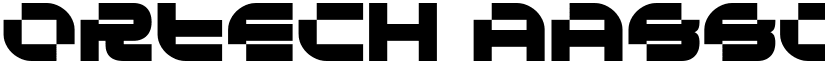 Ortech font