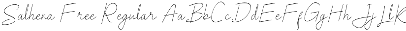 Salhena Free font download