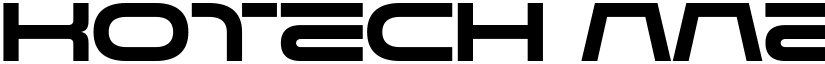 Kotech font download