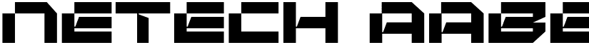 Netech font download