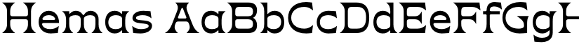 Hemas font download