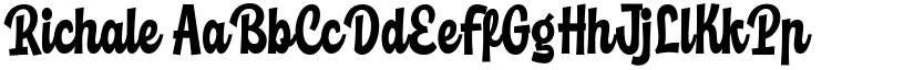 Richale font download