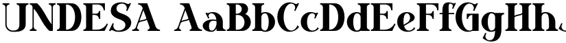 UNDESA font download