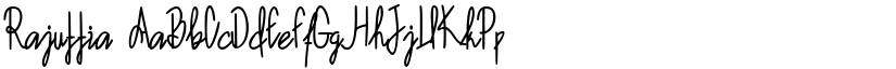 Rajuttia font download
