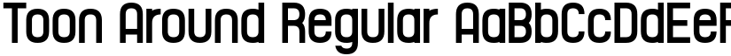 Toon Around Regular font