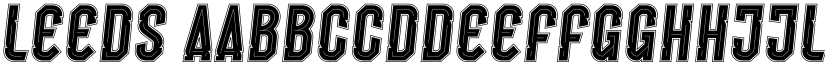Leeds font