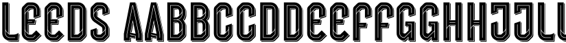 Leeds font