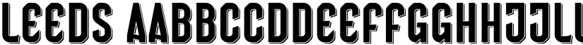 Leeds font