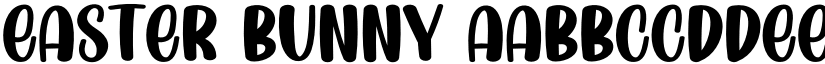 Easter Bunny font