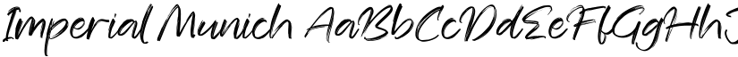 Imperial Munich font