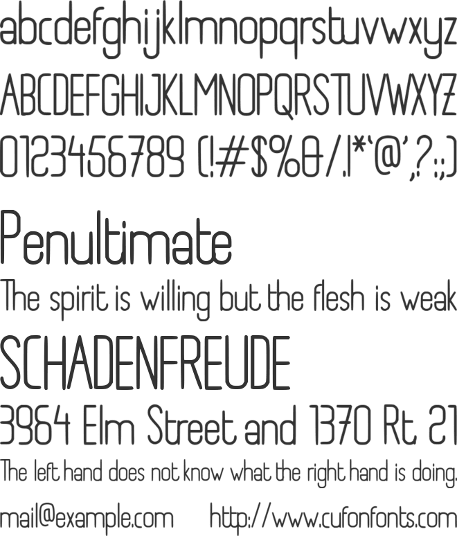 Boyanda font preview