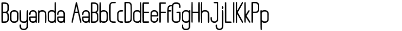 Boyanda font download