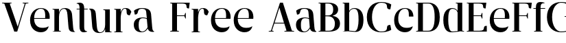 Ventura Free font