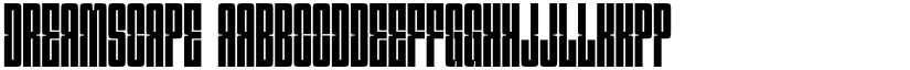 Dreamscape font