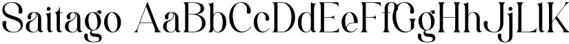 Saitago font download