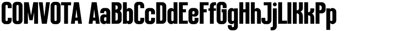 COMVOTA font download