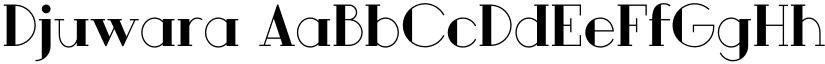 Djuwara font download