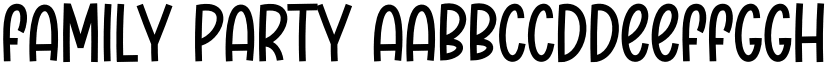 Family Party font