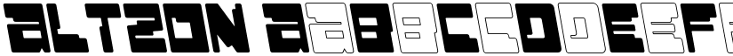 ALTZON font