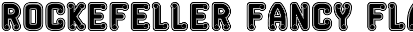 Rockefeller Fancy Flat Regular font