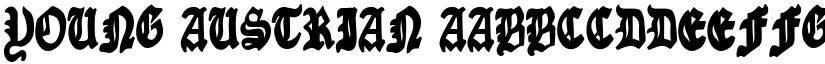 Young Austrian font download
