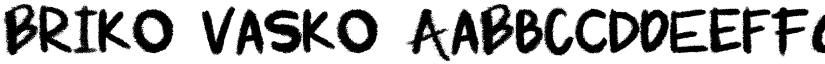 Briko Vasko font download