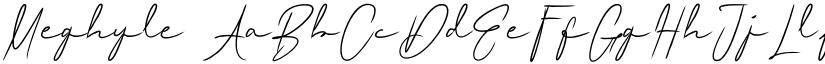 Meghyle font download