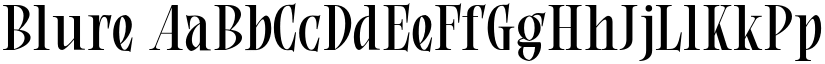 Blure font download