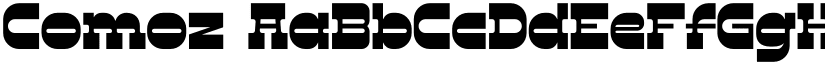 Comoz font download